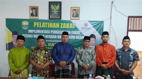 Badan Amil Zakat Nasional Kabupaten Muaro Jambi Adakan Sosialisasi