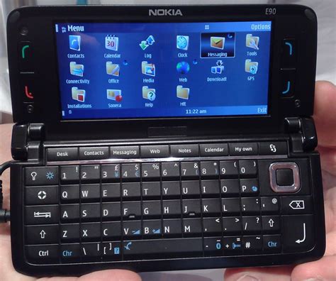 2 pictures: Black Nokia E90 - IntoMobile