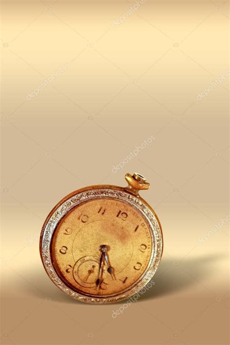 Old pocket clock Stock Photo by ©cluckva 1041396