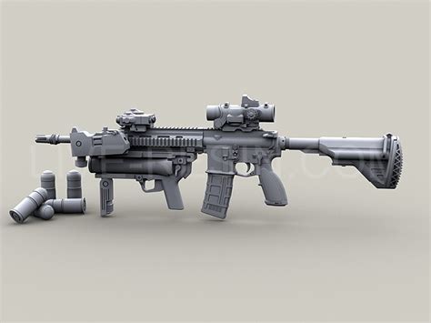 Heckler Koch Hk Modular Assault Rifle Long And Short Barrel With