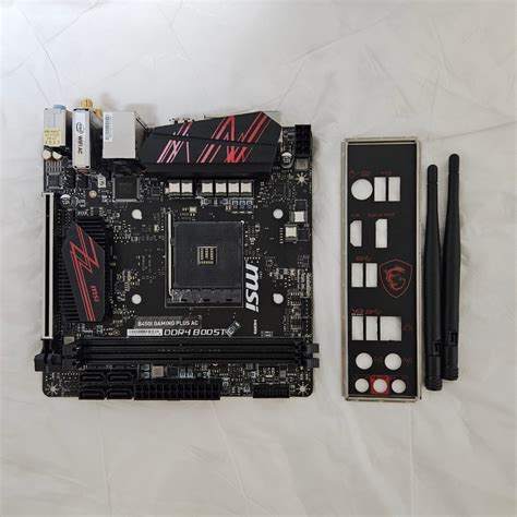 Yahooオークション Msi B450i Gaming Plus Ac マザーボード Mini Itx