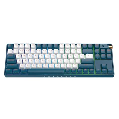 Kustom Pcs Royalaxe R Blue Hot Swappable Mechanical Keyboard Ttc Golden Pink Switches