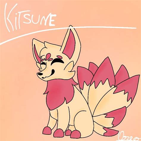 Kitsune Ibispaintx Drawing Roblox Adopt Me Amino