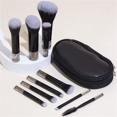 Amazon Brush Master Pcs Travel Makeup Brushes Set W Pouch