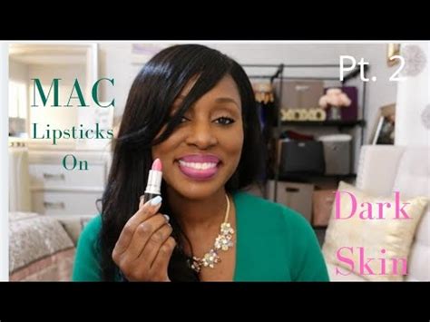 Best MAC Lipsticks For Dark Skin MAC Nude Pink Purple Red