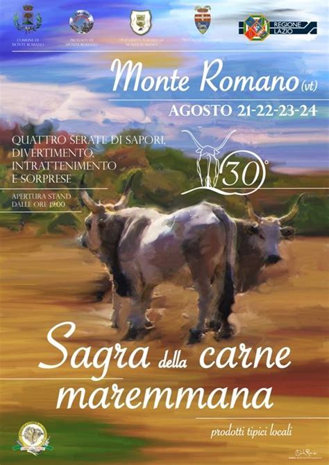 Monte Romano Festeggia La Carne Maremmana Viterbo Post