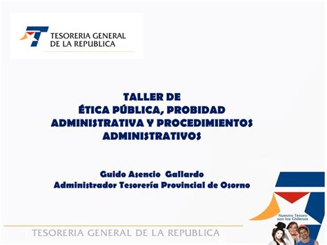 Pdf Taller De Ética PÚblica Probidad Administrativa Y Procedimientos