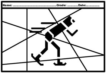 Winter Olympic Silhouette Pop Coloring Pages School Resource By