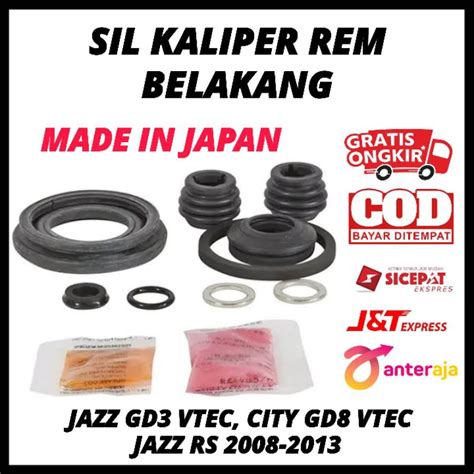 Jual Sil Seal Rem Kaliper Caliper Belakang Sil Handrem Jazz Gd Vtec