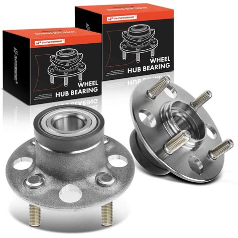 A Premium 2 X Rear Wheel Bearing And Hub Assembly With 4 Lug Compatible