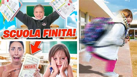 3 STORIE DI MAMMAGIULIA E FIGLIACHIARA CHE VA A SCUOLA SCAPPATA