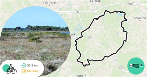 Fietsroute Heeze Leende En Groote Heide Recreatieve Fietsroute RouteYou