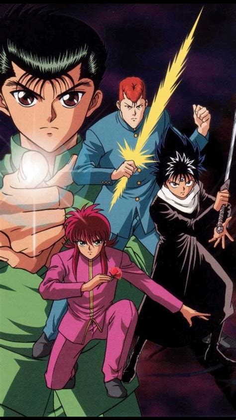 Yu Yu Hakusho Hiei Kazuma Kuwabara Kurama Kurama Yoko Kuwabara