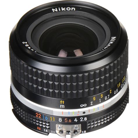 Used Nikon Nikkor 24mm F 2 8 Lens 1416 Bandh Photo Video