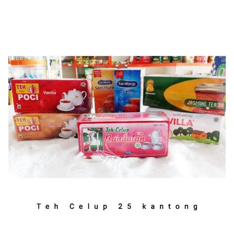 Jual Jingga Teh Celup 25 Kantong Black Tea Poci Dandang Villa