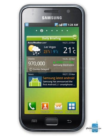 Samsung Galaxy S specs - PhoneArena