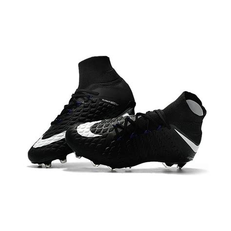 Nike Mens Hypervenom Phantom 3 Dynamic Fit Fg Soccer Cleat Black White