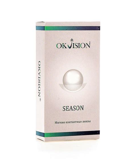 OKVision контактные линзы Season, -2.25, 8.6 — купить в интернет ...