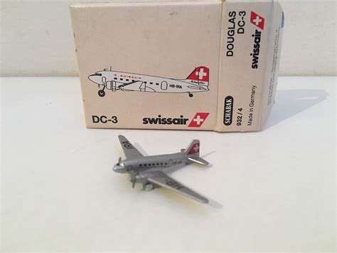 Schabak Douglas Dc Swiss Air Swissair Ebay