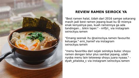 Seirock Ya Menu Disertai Harga 2024 Ada Pilihan Favorit Dan Best Seller