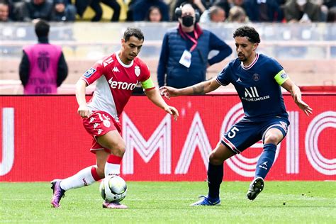 Match Monaco PSG chaîne TV et compos probables