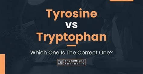 Tyrosine Vs Tryptophan Which One Is The Correct One