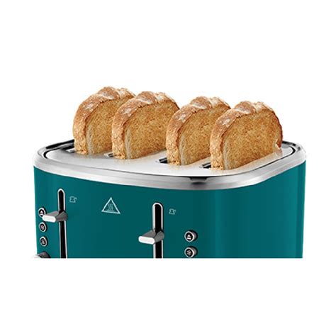 Russel Hobbs Legacy 4 Slice Toaster Deep Lagoon RHT445DLG