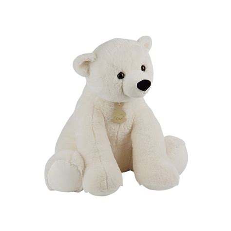 Peluche Ours Polaire Assis Cm Histoire D Ours