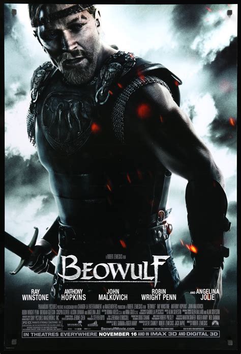 Beowulf 2007 Original One Sheet Movie Poster Original Film Art