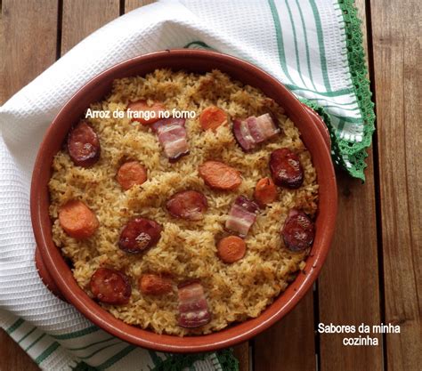 Arroz De Frango No Forno Sabores Da Minha Cozinha