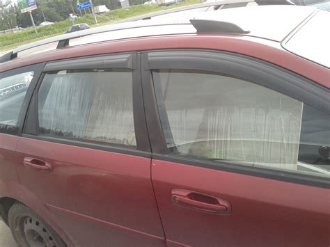 Шторка на окна — Chevrolet Lacetti SW, 1,6 л, 2008 года | прикол | DRIVE2