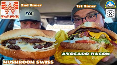 Whataburger® Mushroom Swiss Burger Review 🍄🧀🍔 Theendorsement W