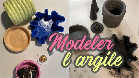 Modeler De L Argile Autodurcissante Youtube