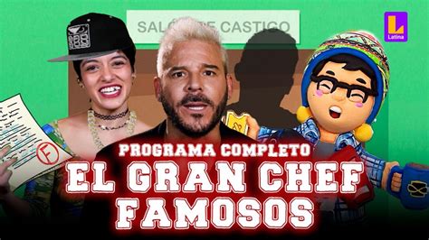 El Gran Chef Famosos La Academia Sábado 07 de setiembre PROGRAMA