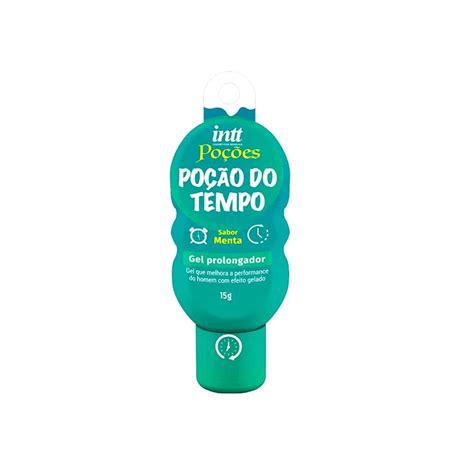 Poção do Tempo Gel Prolongador Masculino 15g Linha Poções Intt Encanto Sex Shop