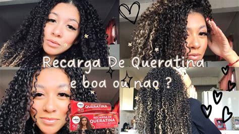 Testei A Recarga De Queratinada Salon Line E Boa Mesmo