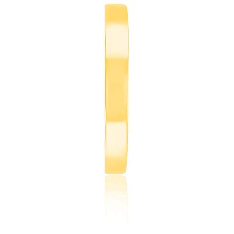 Alliance Demi Bombée 4 mm Or Jaune 9K Amore Ocarat