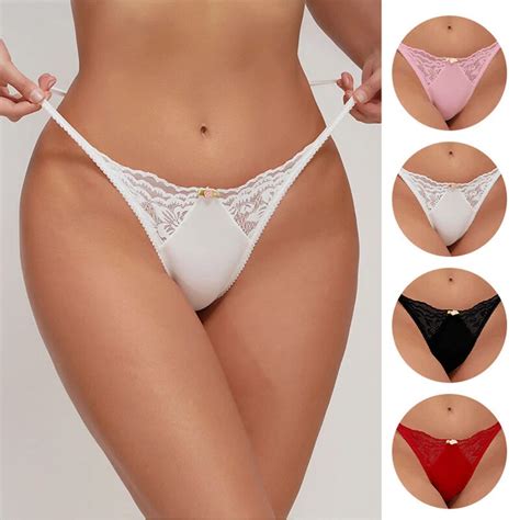 T Back Perizoma Mutandine Slip Intimo G String Lingerie Sexy Donna Pizzo Eur Picclick It