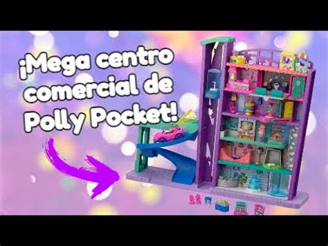 UNBOXING DEL MEGA CENTRO COMERCIAL DE POLLY POCKET YouTube