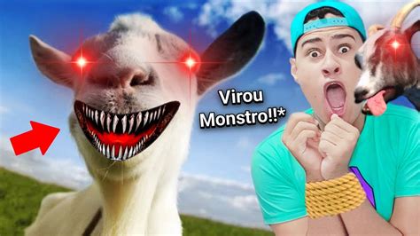 A Cabra Maluca Virou Um Monstro As Horas Da Manh Goat Simulator