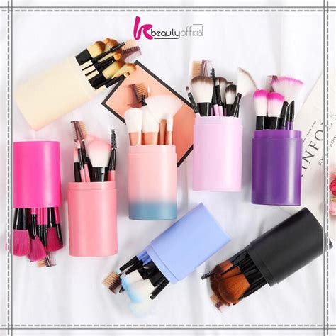 Jual Kb K Brush Make Up Set In Tabung Kuas Makeup Set Kuas Alis