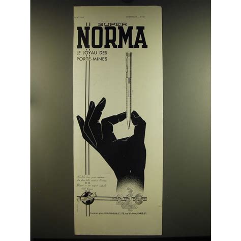 super norma  advertisement  french super norma le joyau