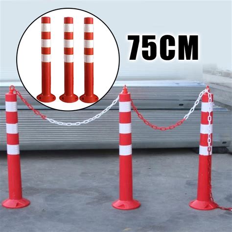 Safety Traffic Pole Cm Reflective Barrier Delineator Post Road