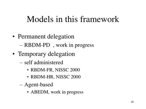 Ppt Framework For Role Based Delegation Models Rbdms Powerpoint