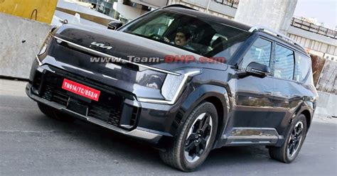 Kia Ev Luxury Electric Suv With Three Powertrain Options Spied