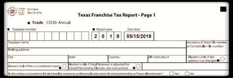 Texas Franchise Tax Report Report Year And Accounting Period Explained C Brian Streig Cpa