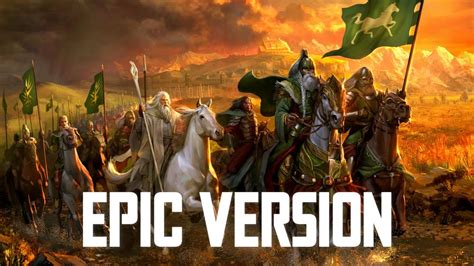 lord   rings rohan theme epic version youtube