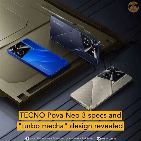 TECNO Pova Neo 3 specs and design revealed - Unbox Diaries
