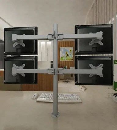 Multiple Monitor Stand - Four Monitor Stand 4msft at best price in New ...