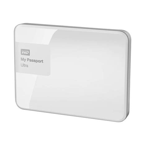 Western Digital My Passport Ultra 1tb Usb3 0 Brilliant White Portable Harddisk